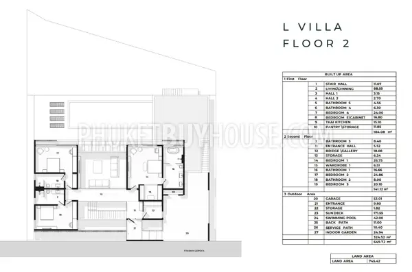 KOH22146: Unparalleled Panoramic Views in This Four Bedroom Villa for Sale in Koh Kaew. Photo #23