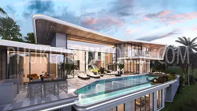 BAN22147: Роскошная Вилла с 5 спальнями на Продажу От Застройщика - Рай на Банг Тао. Фото #1