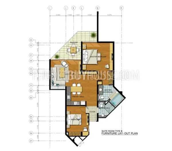 BAN6780: Apartment with Sea View in Bang Tao. Photo #20