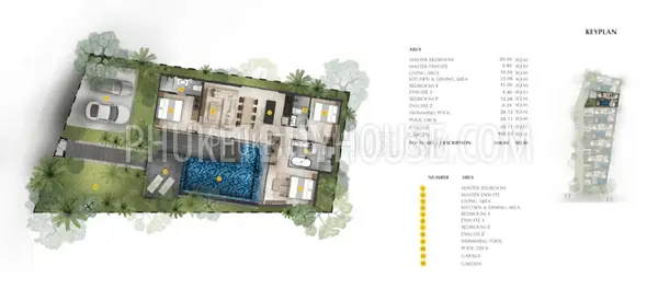 NAT6785: 3 bedroom villa in Nai Thon area. Photo #11