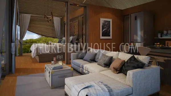 PAT6820: Partial Sea View Cottage With Private Jacuzzi in Patong. Фото #2