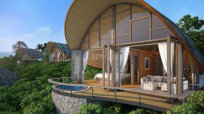 PAT6820: Partial Sea View Cottage With Private Jacuzzi in Patong. Фото #3