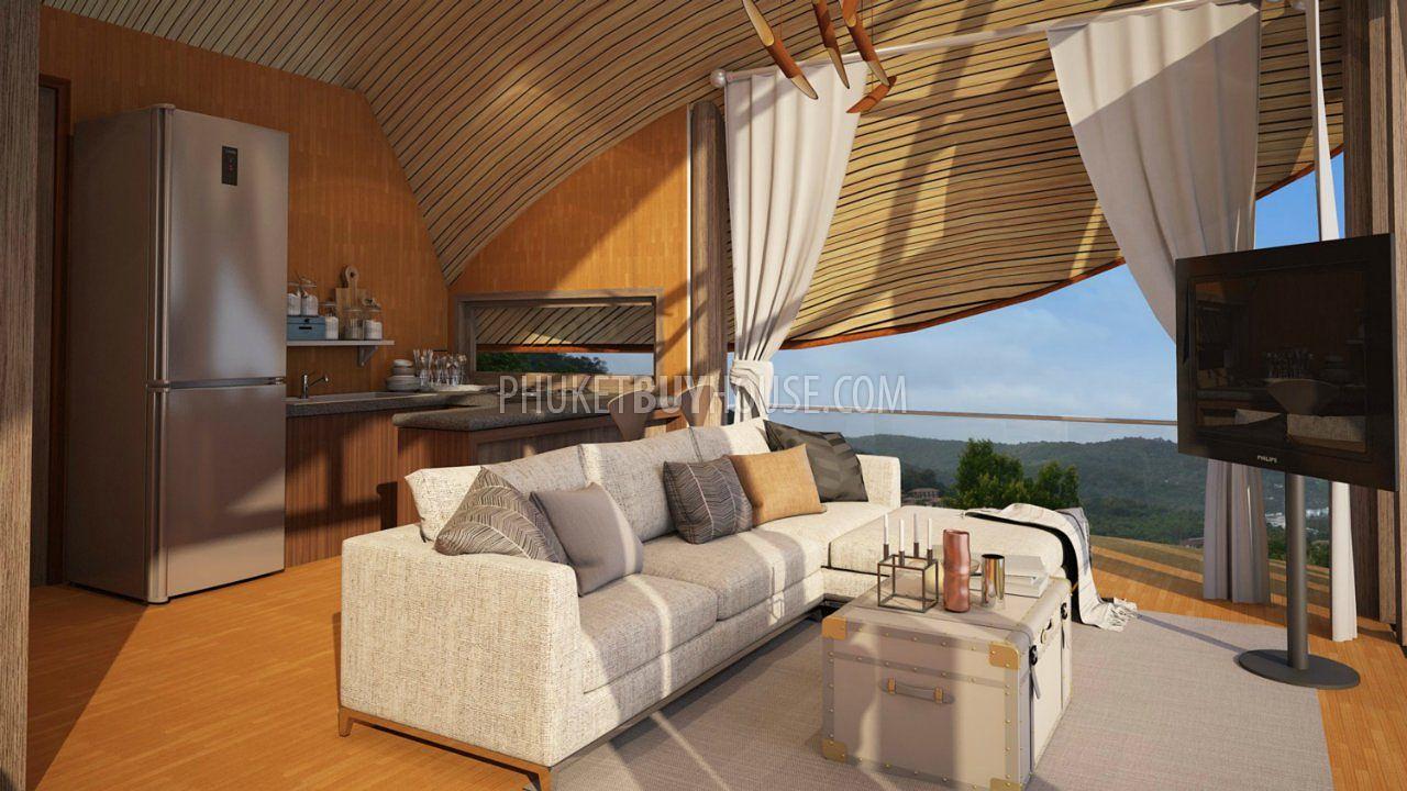 PAT6820: Partial Sea View Cottage With Private Jacuzzi in Patong. Фото #5