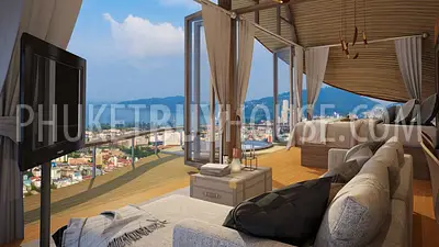 PAT6820: Partial Sea View Cottage With Private Jacuzzi in Patong. Photo #6