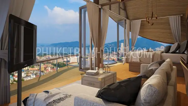 PAT6820: Partial Sea View Cottage With Private Jacuzzi in Patong. Фото #6