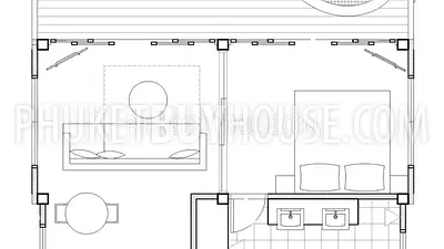 PAT6820: Partial Sea View Cottage With Private Jacuzzi in Patong. Photo #9