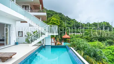 KAT7004: Luxurious Sea View Villa in Kata Beach Area. Photo #43