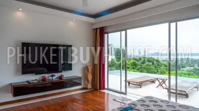 KAT7004: Luxurious Sea View Villa in Kata Beach Area. Photo #45
