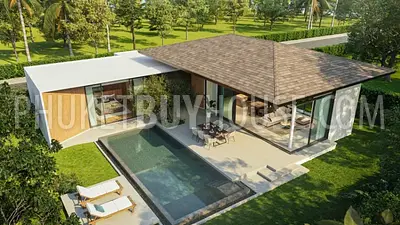 TAL22204: На Продажу Виллы с 3 Спальнями в Стиле Дзен от Известного Застройщика на Таланг, Пхукет. Фото #4