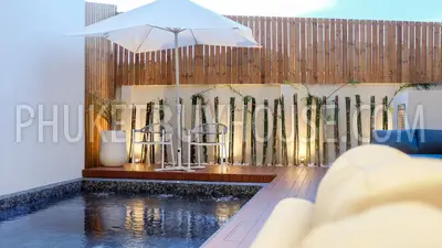 CHA6838: Modern Townhouses with Pool in Chalong. Photo #9