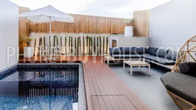 CHA6838: Modern Townhouses with Pool in Chalong. Photo #10