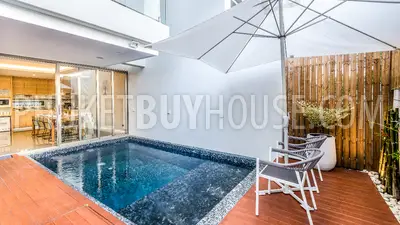 CHA6838: Modern Townhouses with Pool in Chalong. Photo #12