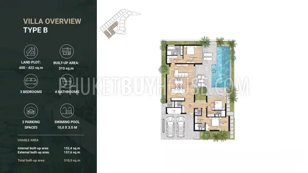 CHE22188: Your Paradise in Phuket's Tranquil Choeng Thale with 3 BR Villa for Sale. Photo #10