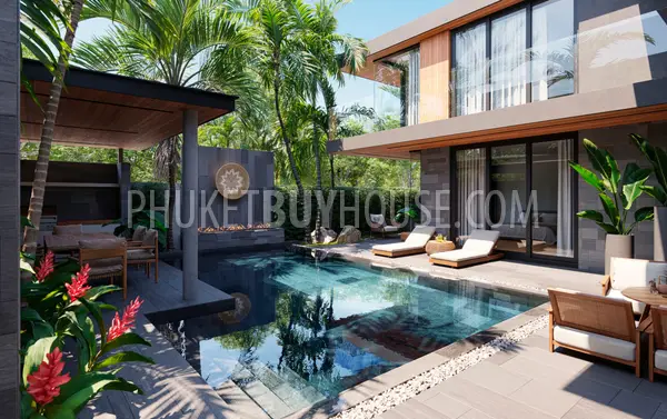 CHE22189: Modern Elegance and Eco-Luxury: Discover Villa with Office Room and Pool in Choeng Thale. 照片 #1