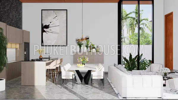 CHE22189: Modern Elegance and Eco-Luxury: Discover Villa with Office Room and Pool in Choeng Thale. 照片 #20