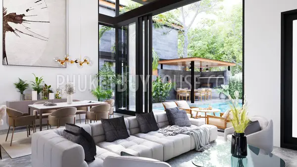 CHE22189: Modern Elegance and Eco-Luxury: Discover Villa with Office Room and Pool in Choeng Thale. 照片 #18