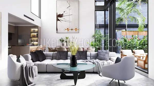 CHE22189: Modern Elegance and Eco-Luxury: Discover Villa with Office Room and Pool in Choeng Thale. 照片 #24