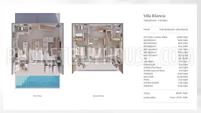 BAN22024: Contemporary 3 Bedroom Villa For Sale in Bang Tao. Fotoğraf #14