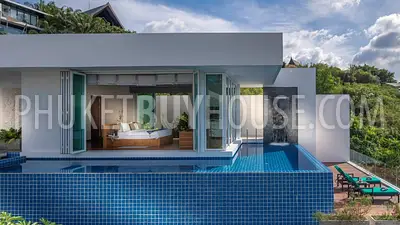 KAM6371: Villa with Panoramic Sea View in Kamala Beach. Photo #6