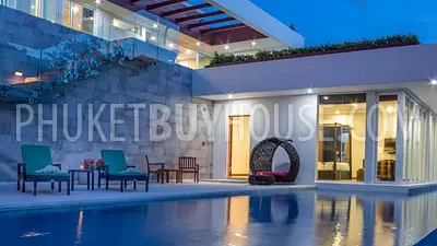 KAM6371: Villa with Panoramic Sea View in Kamala Beach. Photo #8
