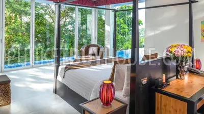 KAM6371: Villa with Panoramic Sea View in Kamala Beach. Photo #21
