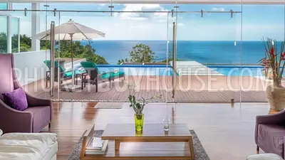 KAM6371: Villa with Panoramic Sea View in Kamala Beach. Photo #22