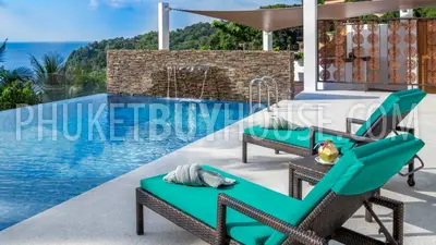 KAM6371: Villa with Panoramic Sea View in Kamala Beach. Photo #32