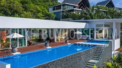 KAM6371: Villa with Panoramic Sea View in Kamala Beach. Photo #37