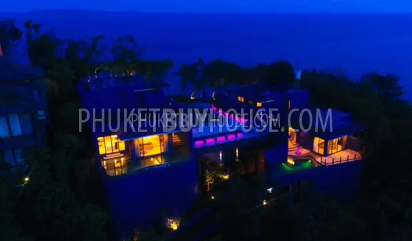 PAN6930: Magnificent Villa with Panoramic Sea Views in Panwa. Fotoğraf #14