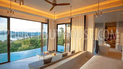 PAN6930: Magnificent Villa with Panoramic Sea Views in Panwa. Photo #3