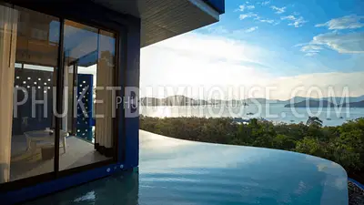 PAN6930: Magnificent Villa with Panoramic Sea Views in Panwa. Photo #2