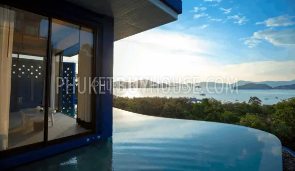 PAN6930: Magnificent Villa with Panoramic Sea Views in Panwa. Fotoğraf #2