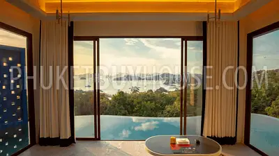 PAN6930: Magnificent Villa with Panoramic Sea Views in Panwa. Photo #5