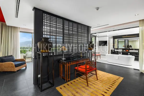 LAY22222: Opulent Pool Penthouse with 2 Bedrooms in Layan, Phuket. Fotoğraf #16