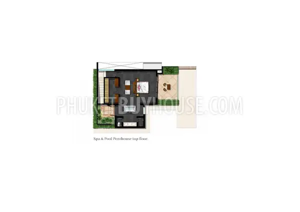 LAY22222: Opulent Pool Penthouse with 2 Bedrooms in Layan, Phuket. Fotoğraf #44