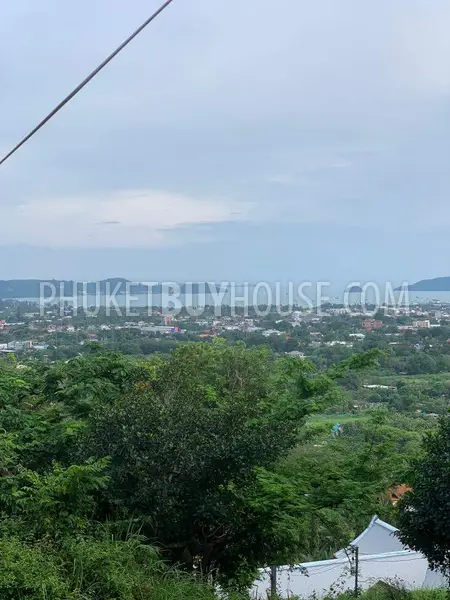 CHA6870: Plot of Land with Sea View in Chalong. Photo #2