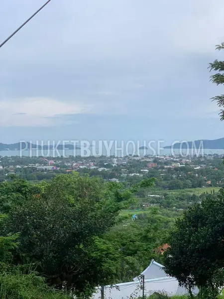 CHA6870: Plot of Land with Sea View in Chalong. Photo #3