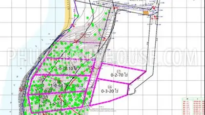 PAN6871: Plot of land with sea views in the area of Cape Panwa. Photo #1