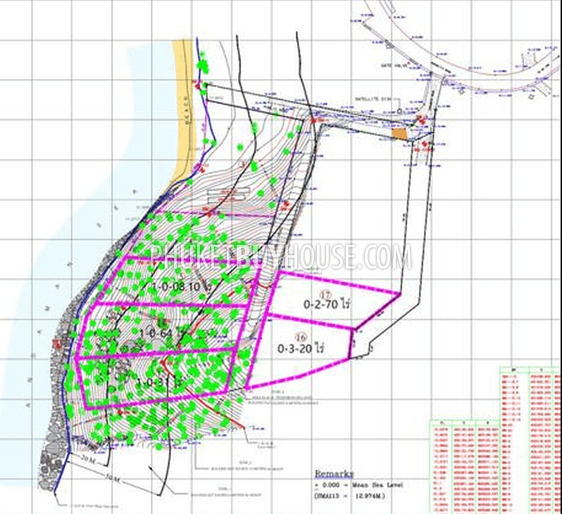 PAN6871: Plot of land with sea views in the area of Cape Panwa. Photo #1