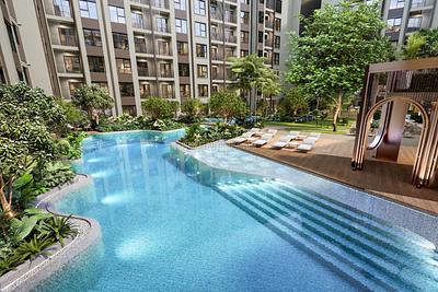 KTH22226: Budget Friendly One Bedroom Flat: Discover Luxury Living in Kathu, Phuket. Photo #6