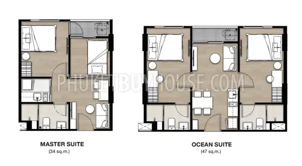 KTH22227: Budget Friendly Two Bedroom Flat: Discover Luxury Living in Kathu, Phuket. Photo #14