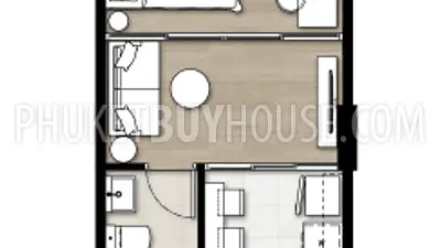 KTH22226: Budget Friendly One Bedroom Flat: Discover Luxury Living in Kathu, Phuket. Photo #20