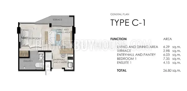 NAI22208: Seaside Serenity: Fully Furnished Studio Apartments in Nai Harn. 照片 #8