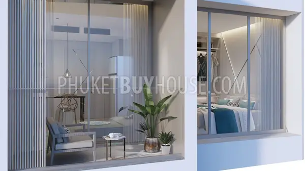 NAI22208: Seaside Serenity: Fully Furnished Studio Apartments in Nai Harn. 照片 #3
