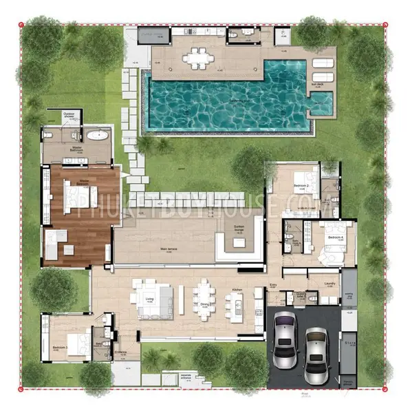 BAN22210: Luxurious 4 Bedroom Villa for Sale in Bang Tao, Phuket – Your Island Paradise Awaits. Photo #5