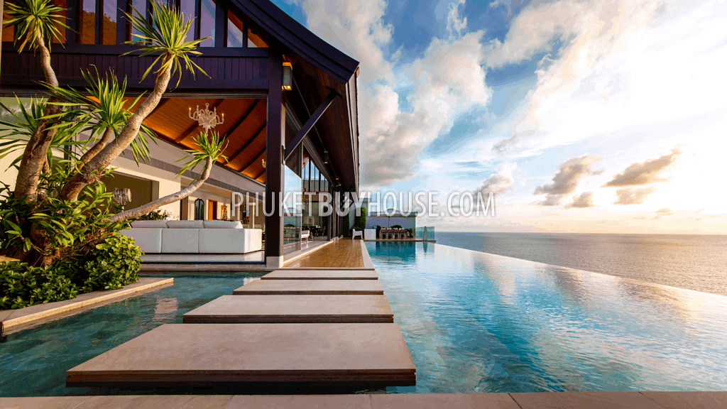 NAT6844: Villa with Panoramic Sea views in the area of Nai Thon Beach. Photo #18