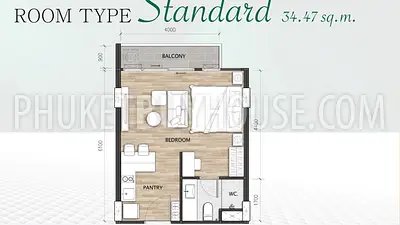 BAN7159: Studio with Garden View in Bang Tao. Photo #10