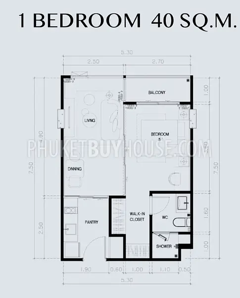 BAN21805: Beachfront One Bedroom Apartment, Bang Tao. Photo #3