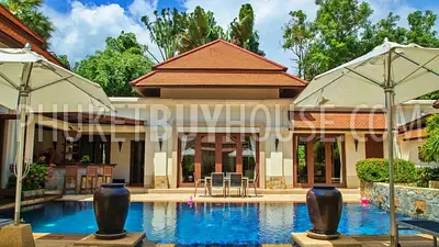 BAN6883: Contemporary Thai-Balinese style Villa in Bang Tao. Photo #1