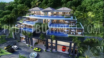 SUR6892: Apartment with Pool and Sea View in Surin beach. Photo #4
